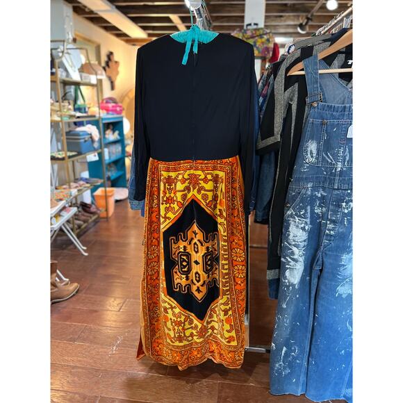 Amazing Vintage 1960s Adele Simpson Velvet Skirt Dress